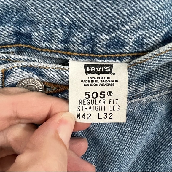 Levi’s 505 Y2K Straight Leg Jeans - Picture 10 of 11